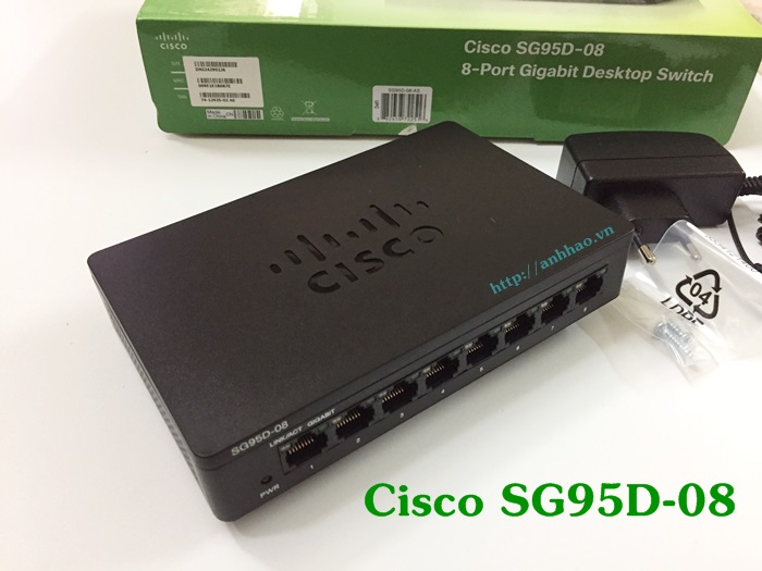 Switch Cisco SG95-08, 8 cổng Gigabit 10/100/1000